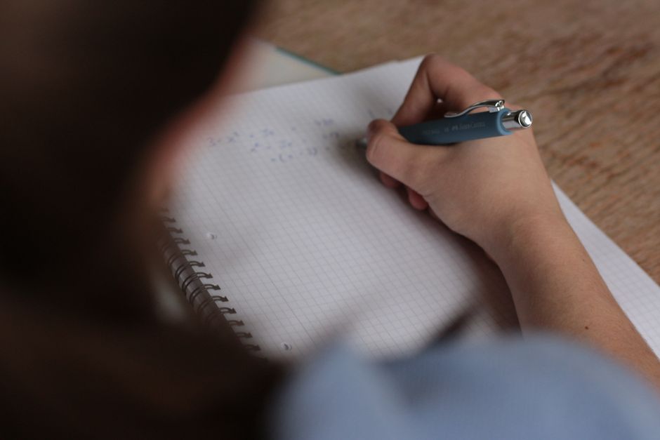 university exam writing