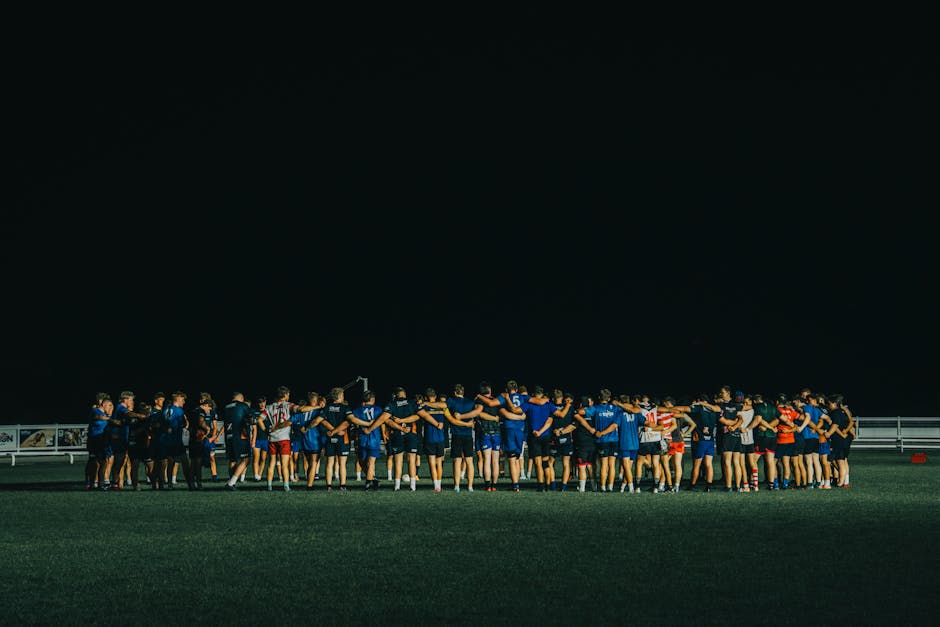 team huddle support