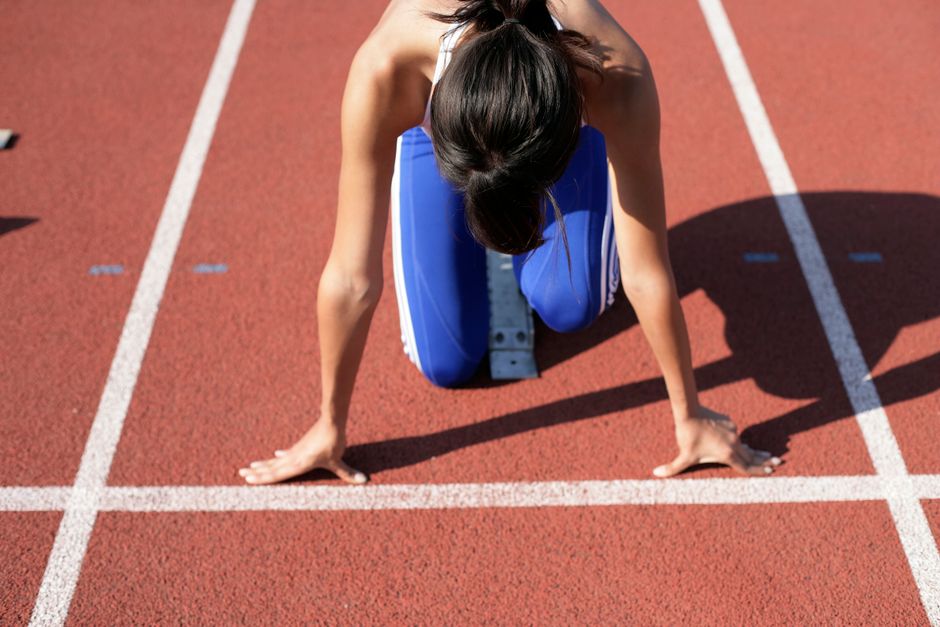 olympic athlete training