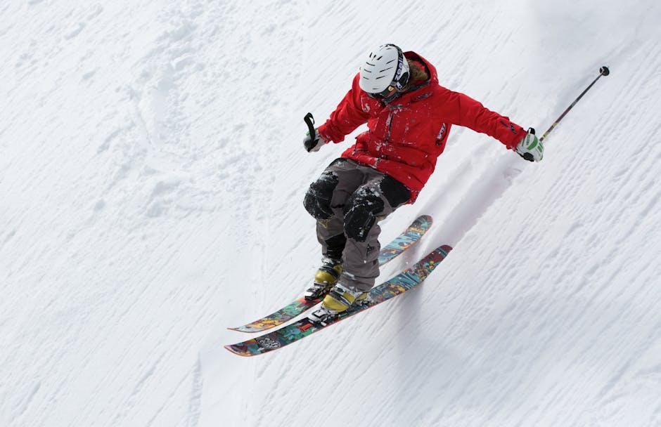 winter sports skier