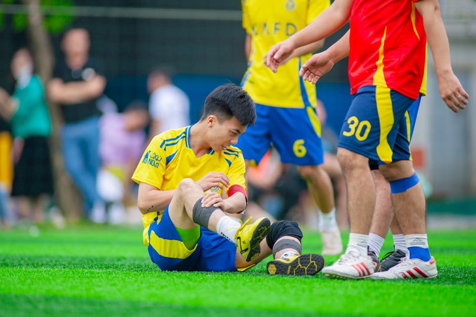 athlete knee injury