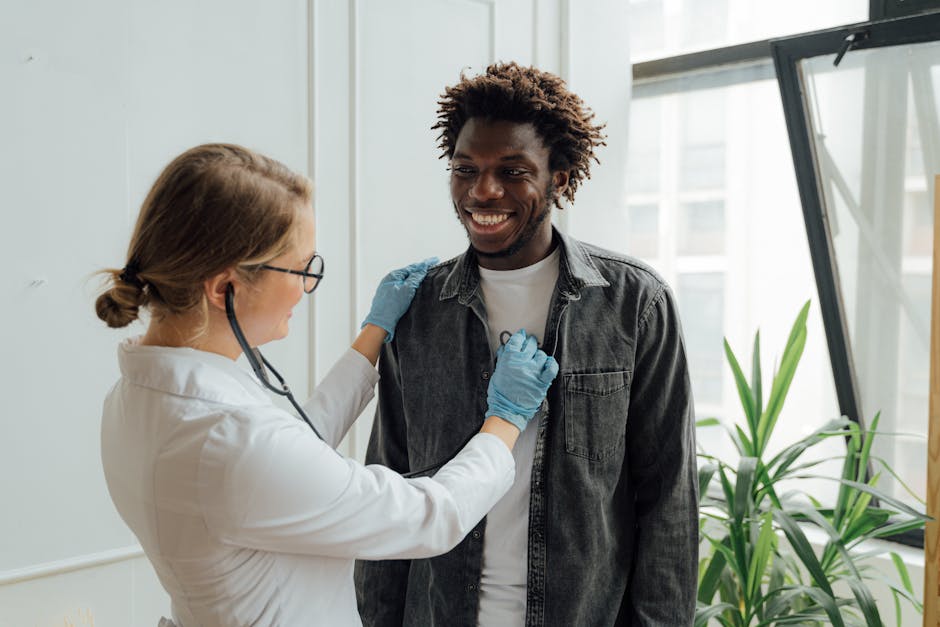 doctor patient checkup