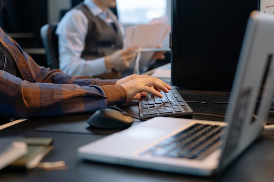 office worker business